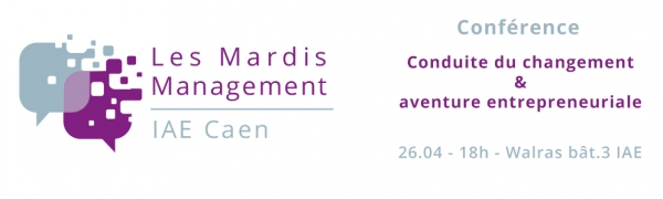 Mardi Management - IAE Caen | 26 avril 2016