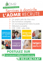 L'ADMR recrute !