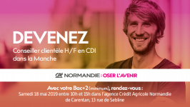 Le Crédit Agricole de Carentan organise un job dating !